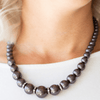 Party Pearls Black Pearl Necklace