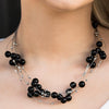Pearl Armada Black Necklace