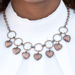 Radiant Romance Copper Necklace