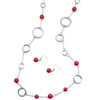Ring My Bell Red Necklace