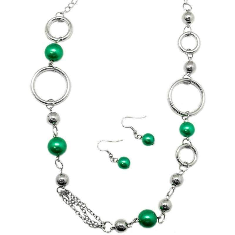 Serendipitous Green Necklace
