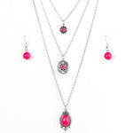 Southern Solstice Pink Necklace