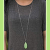 Stone River Green Necklace
