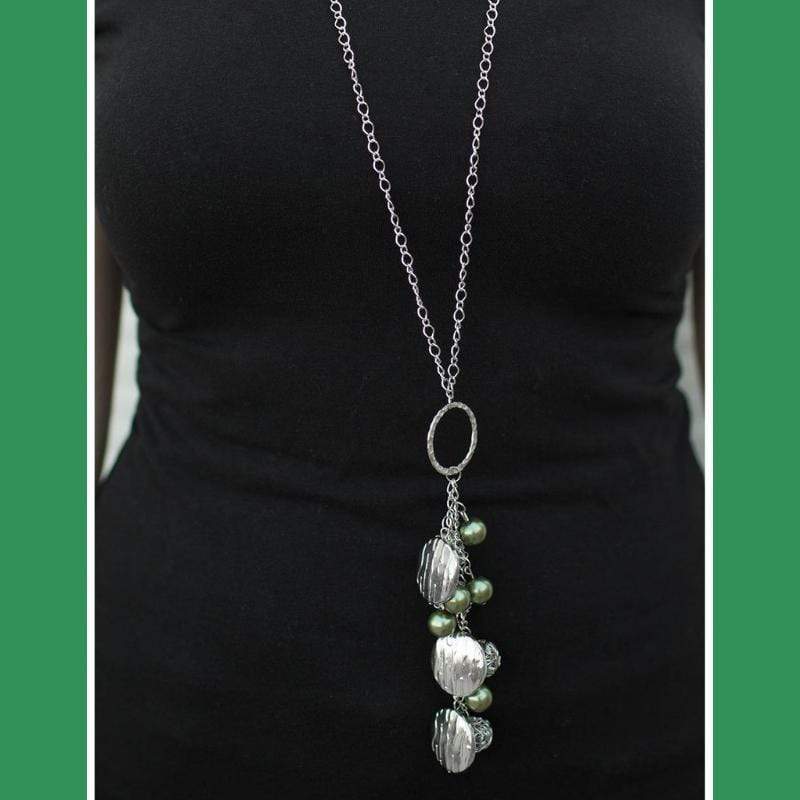 Sure Thing Green Necklace