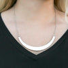 Take the Bull By the Horns White Necklace