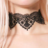 Tattoo'd In Lace Black Choker Necklace