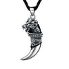 Teeth of Dragons Silver Necklace