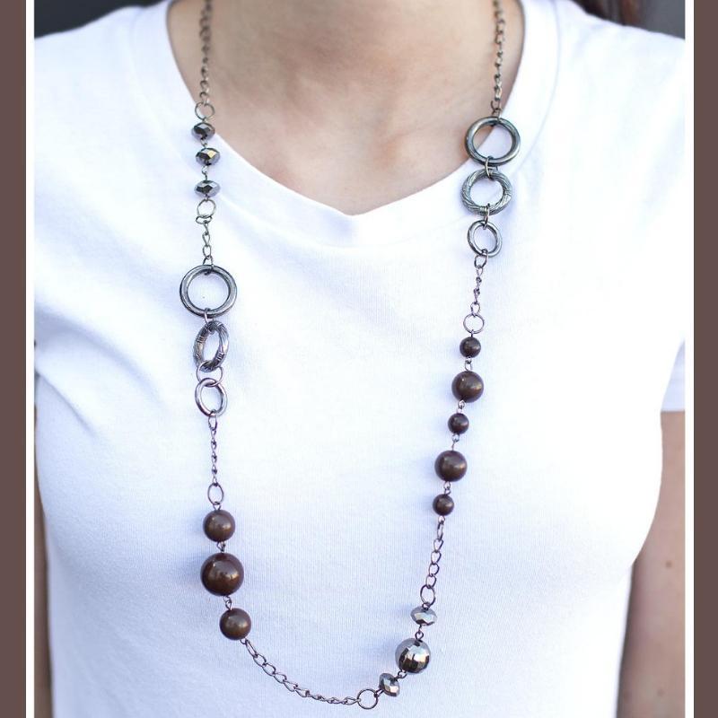 That Thing You Do Brown Necklace