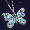 The Butterfly Effect Blue Necklace