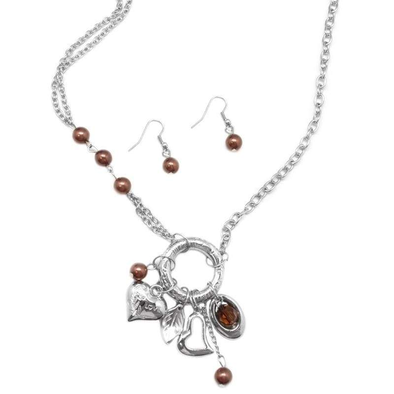 The Charmed Life Brown Necklace