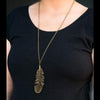 The Eagle Has Landed Brass Necklace