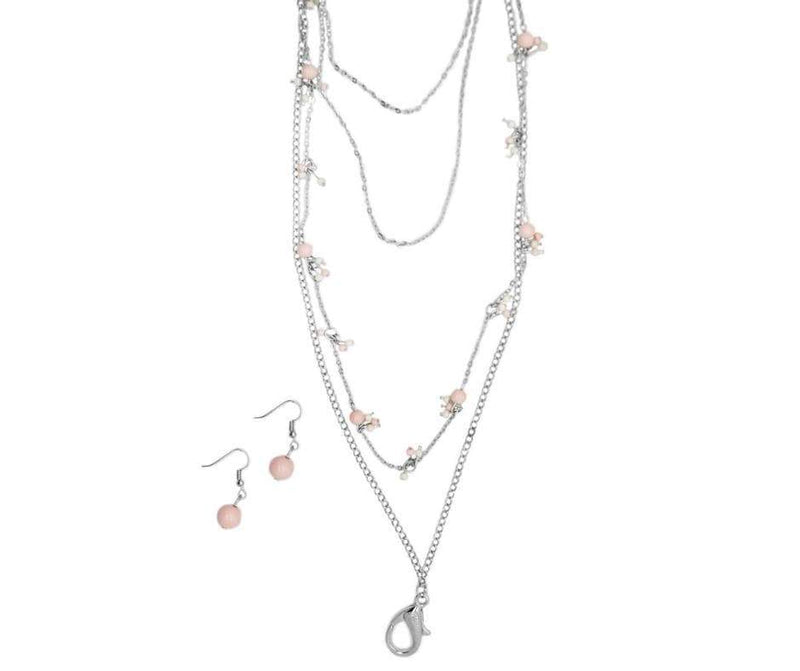 The Honor Society Pink Lanyard Necklace