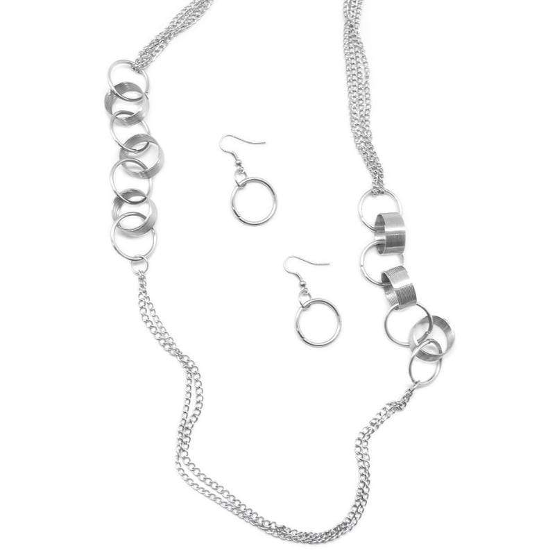 The Inner Circle Silver Necklace
