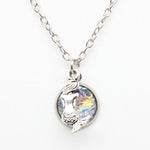 The Little Mermaid Multi Iridescent Dainty Charm Necklace