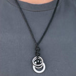 The New Guy Black Man Necklace