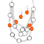 The Optimist Orange Necklace