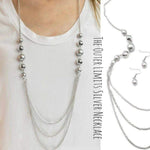 The Outer Limits Silver Necklace