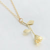 The Rose Dainty Necklace - 3 Colors Available