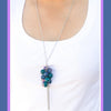 The Sweet Life Blue Multi Color Necklace