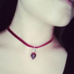 The Vampire Red Choker Necklace