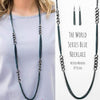 The World Series Blue Necklace