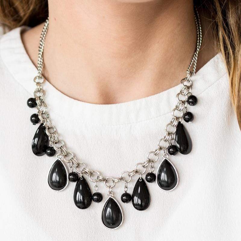 This Side of Malibu Black Necklace