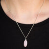 Tiny and Tranquil Light Pink Necklace