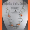 Today Is a New Day Orange, Necklace