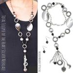 Total Eclipse of the Heart Silver Necklace