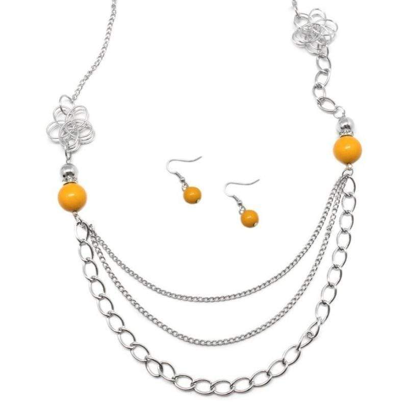 Truly, Madly, Deeply Yellow Necklace