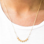 Up Your Glow Gold Necklace