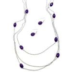 Voodoo Vixen Purple Necklace