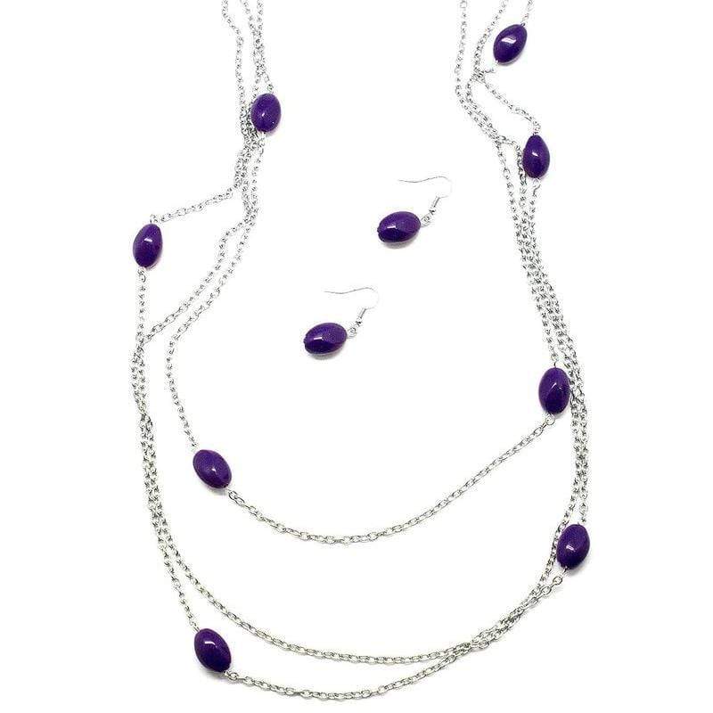 Voodoo Vixen Purple Necklace