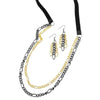Wildcat Black and Gold Necklace