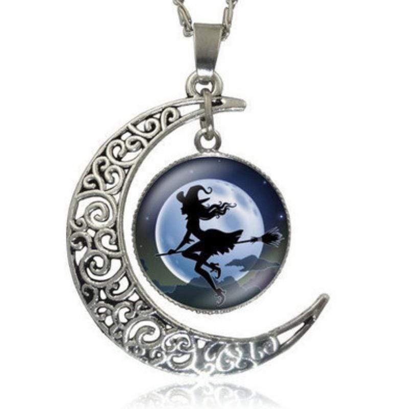 Witchy Woman Halloween Necklace