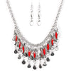 Wonderfully Wild Red Necklace