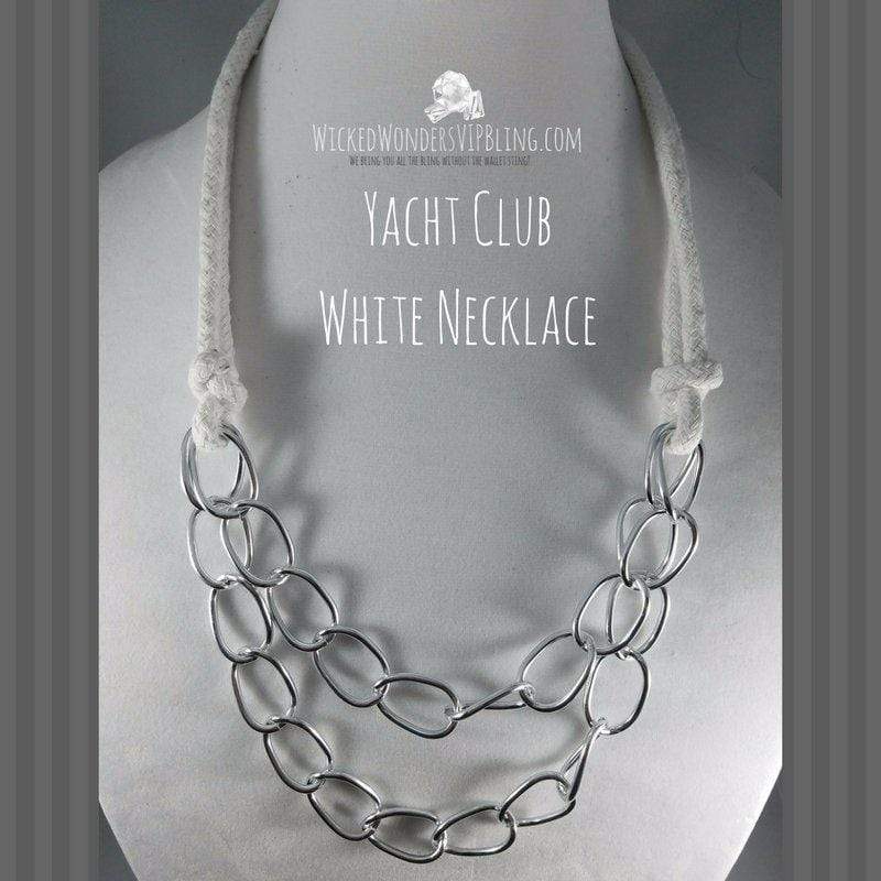 Yacht Club White Necklace