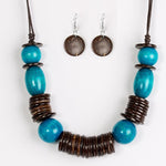 You Better BELIZE It! Blue Statement Necklace