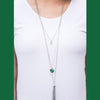 Your Future Looks Bright Green Necklace