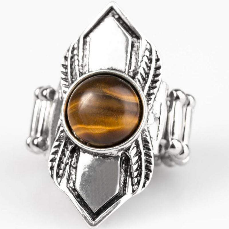 BEAD Courageous Tigers Eye Ring