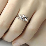 Dolphin Personality Silver Adjustable Ring or Toe Ting