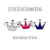 Little Diva Crown Ring
