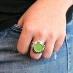 Oasis Green Ring