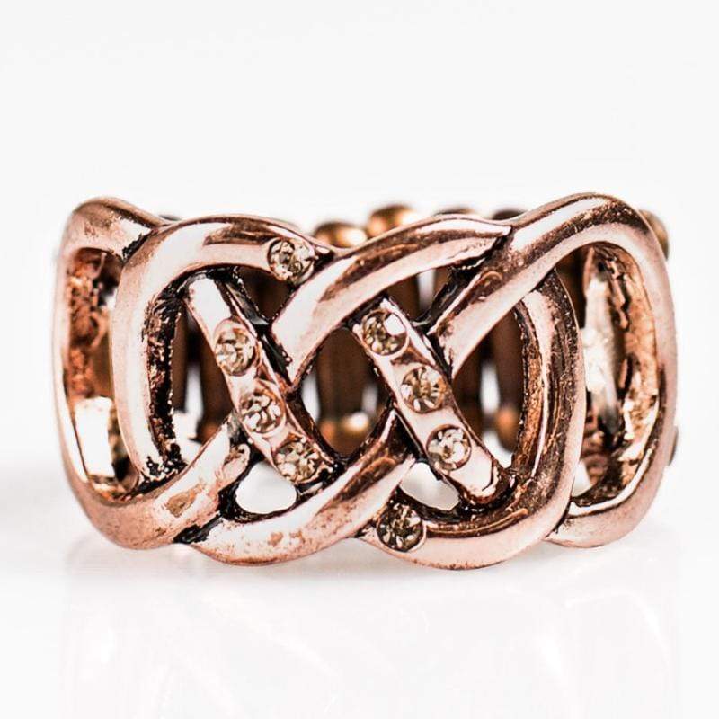 Only Young Once Copper Ring
