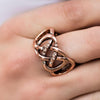 Only Young Once Copper Ring