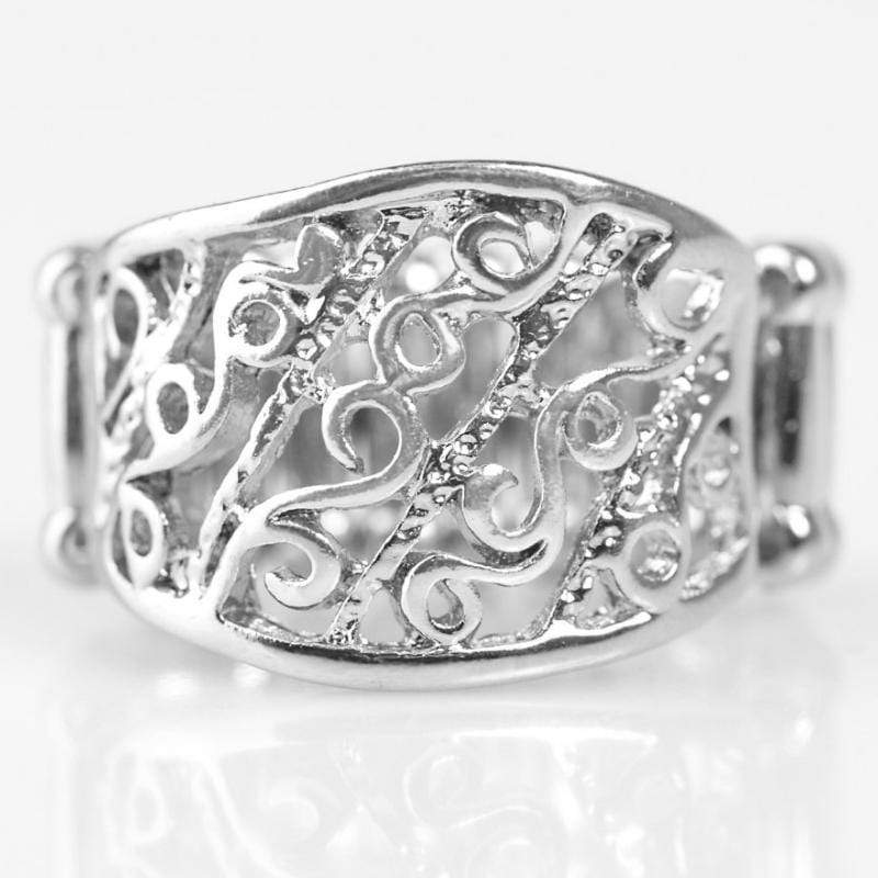 Vine and Dine Silver Ring