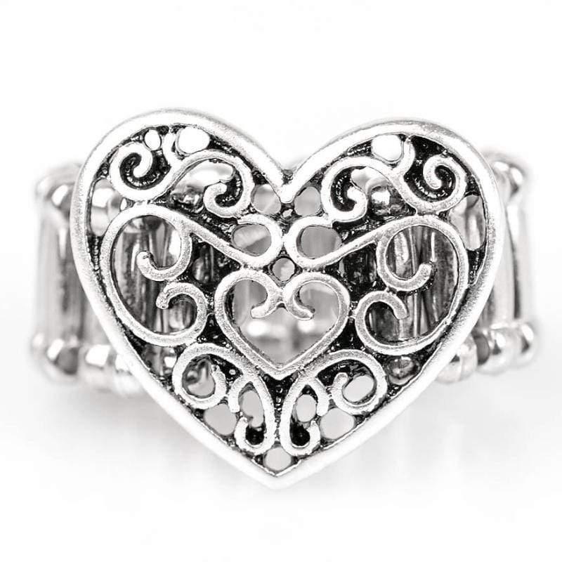 What a Heart Silver Ring