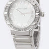 Roman Numeral Dials Crystal Bezel Watch - Silver